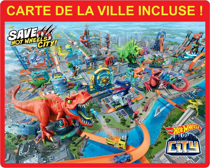 Actual product image Hot Wheels T-Rex Rampage Play Set