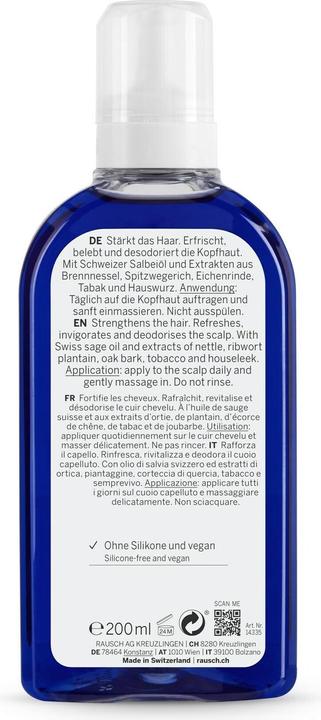 Produktbild Rausch Silberglanz-Kopfhaut-Tonic mit Salbei (200 ml)