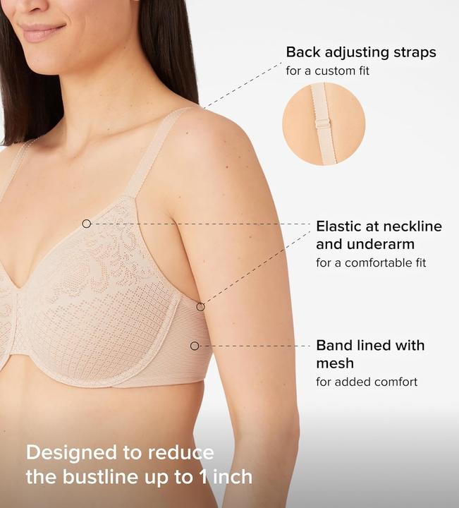 Actual product image Wacoal Visual Effects Minimizer Bra (38 D)