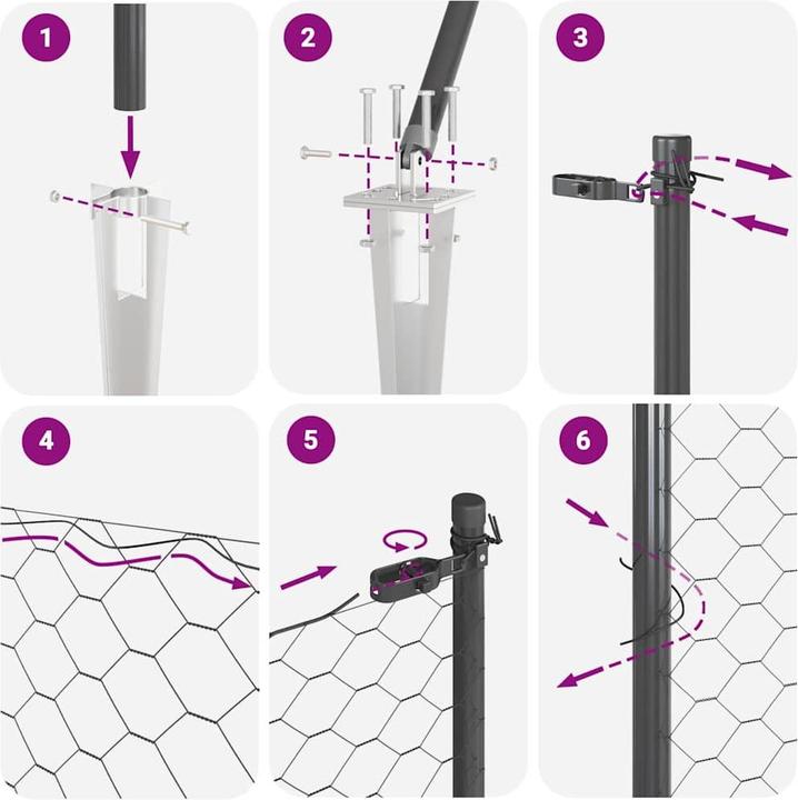 Produktbild vidaXL Gartenzaun