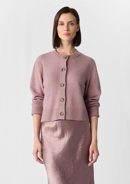 Produktbild Comma Strickjacke Kurze Strickjacke mit Rippdetails (46)