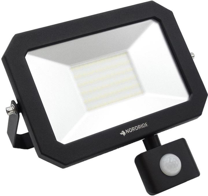Produktbild Nordride Scheinwerfer FLAT Sensor PIR 50 W, 5000 K, 5500 lm (5500 lm, IP54)