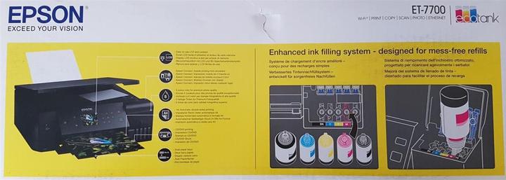 Image du produit Epson Photo de l'EcoTank ET-7700 (Réservoir d'encre, Couleur)