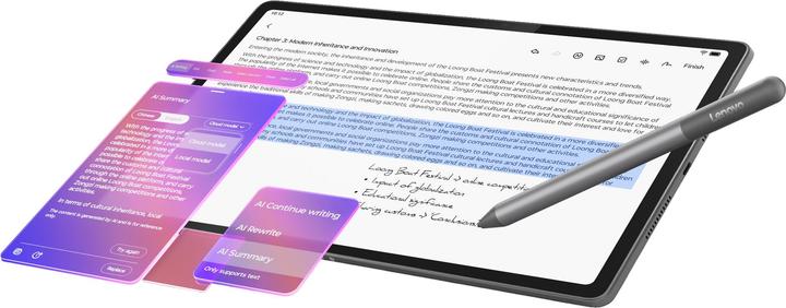 Produktbild Lenovo Idea Tab Plus (nur WLAN, 12.10", 256 GB, Luna Grey)