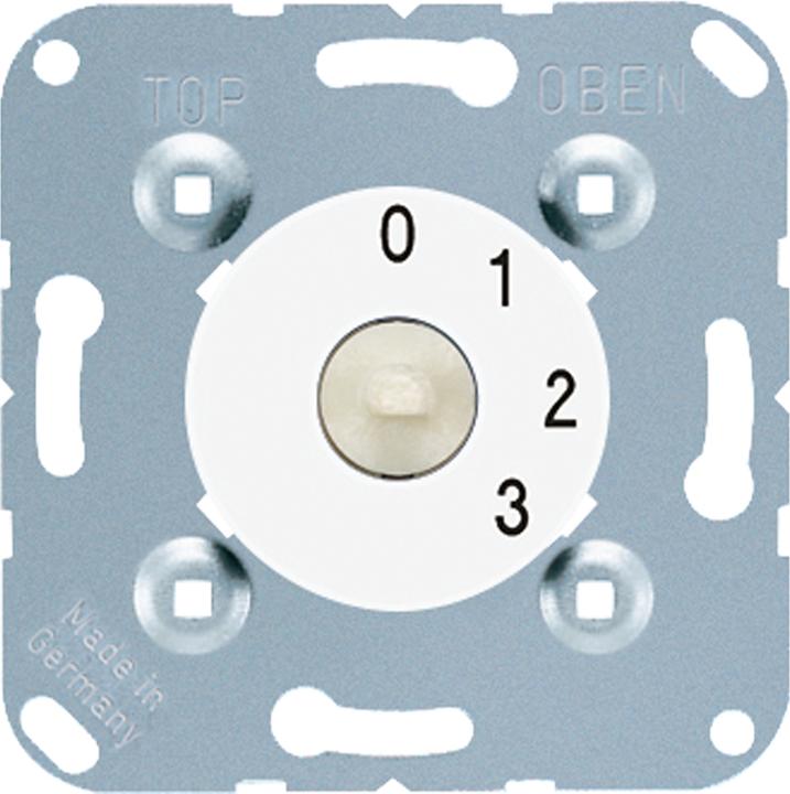 Actual product image JUNG 1101-4WW Rotary switch