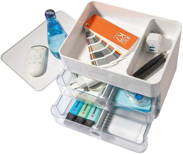 Produktbild Han Schubladenbox Allison Smart-Box Plus 2 Schubladen, Grau