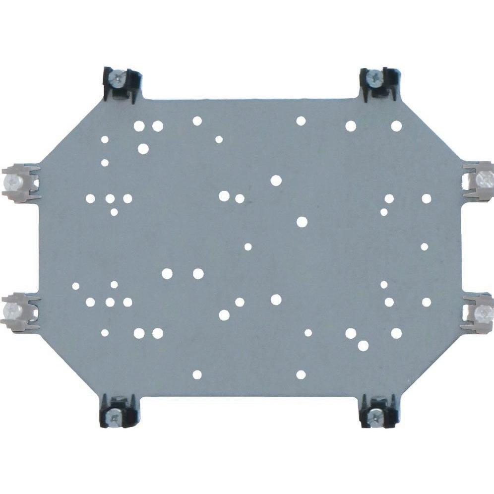 Eaton Lochplatte, CI23-Gehäuse 60611 (Verteiler), Elektronikzubehör + Gehäuse, Silber