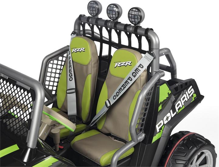 Actual product image Peg Perego Polaris Ranger RZR Green Shadow (24 V)