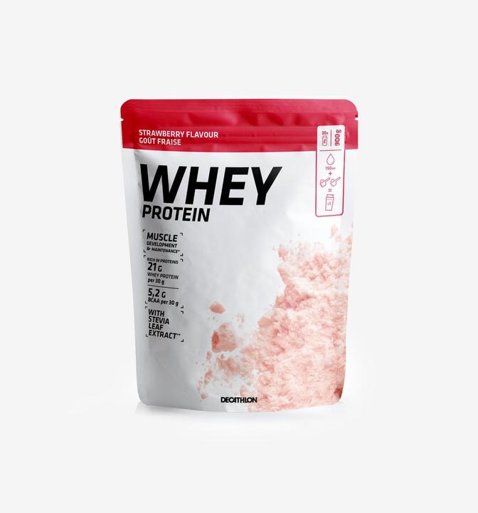 Produktbild Corength Molkenprotein Erdbeere (940 g, Erdbeere)