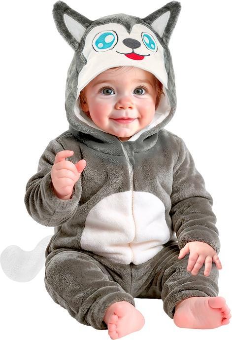 Produktbild Widmann Husky Samt Plüschkostüm