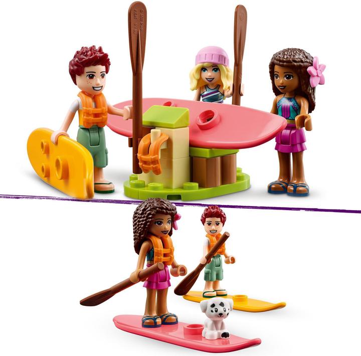 Actual product image LEGO Glamping on the beach (41700, LEGO Friends)