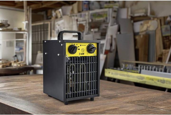 Productafbeelding Toolcraft TO-8578335 Bouwverwarmer 3000W zwart-geel
