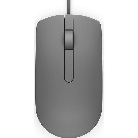 Thumbnail - Dell MS116 USB Wired Mouse (Kabelgebunden), Maus, Grau