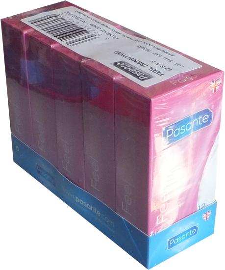 Produktbild Pasante Feel» (Vorteilspack!) 5x12 gefühlsechte Kondome für empfindsame Liebhaber (60 Stk.)