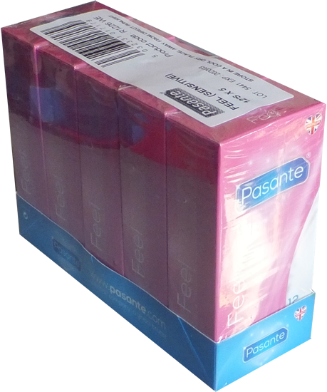 Produktbild Pasante Feel» (Vorteilspack!) 5x12 gefühlsechte Kondome für empfindsame Liebhaber (60 Stk.)