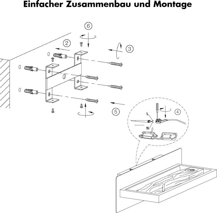 Actual product image Brilliant Chaumont (930 lm)