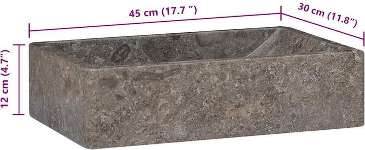 Produktbild vidaXL Becken (300 mm, 450 mm)