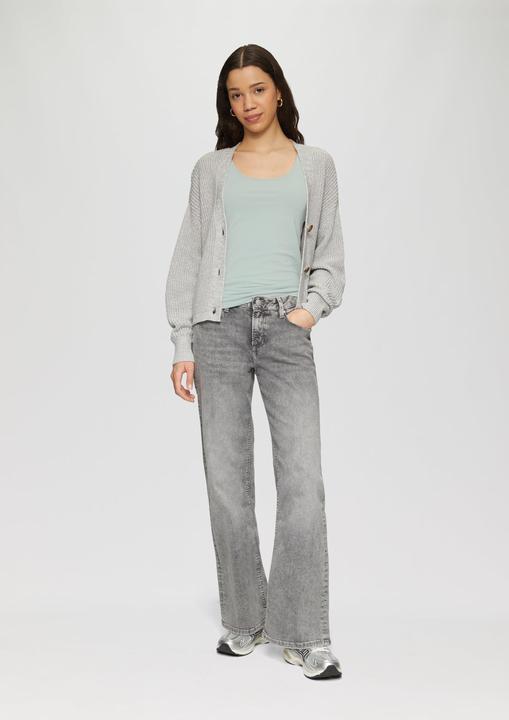 Produktbild S.Oliver T-Shirt Top aus Baumwolljersey (M)