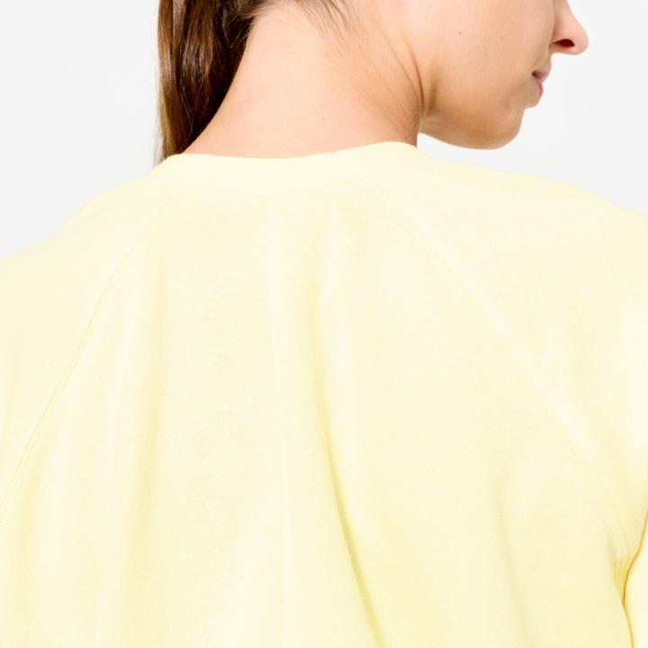 Produktbild Domyos Sweatshirt Damen Baumwollgewebe - gelb (XS)