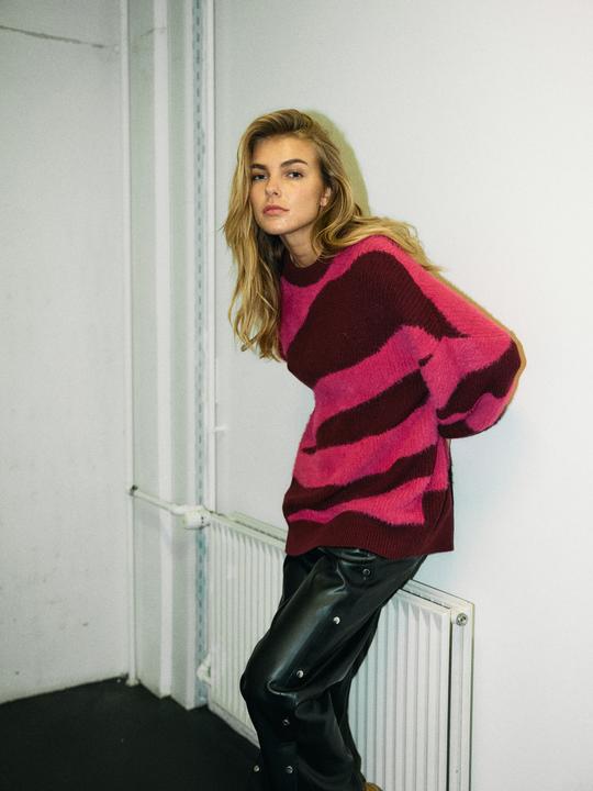 Produktbild Noisy May Animalprint Pullover (M, XS)