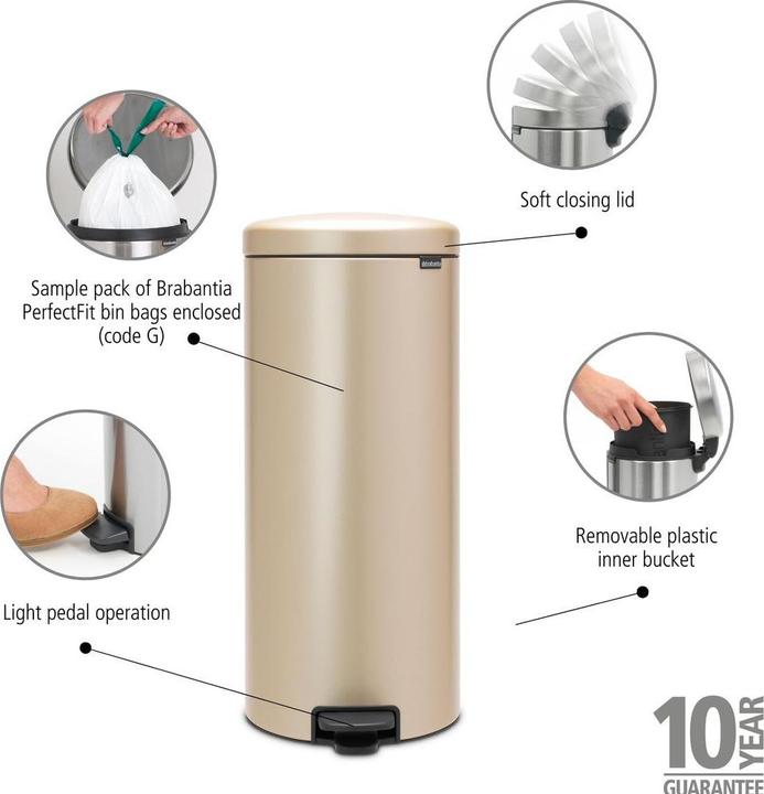 Actual product image Brabantia Pedal bin (30 l)