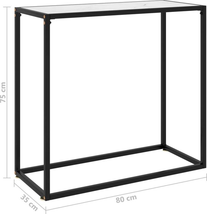Image du produit vidaXL Konsolentisch (35 x 80 x 75 cm)