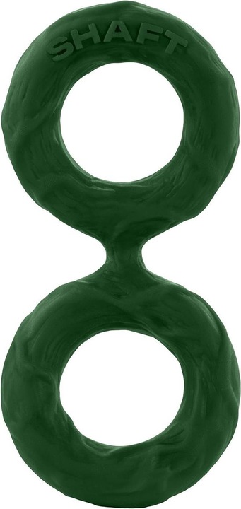 Shaft Modèle D Double Cock Ring, Parfaitement fusionné Soft Yet Sturdy Adult Toy, Realistic Proprietary Li (4.70 cm)