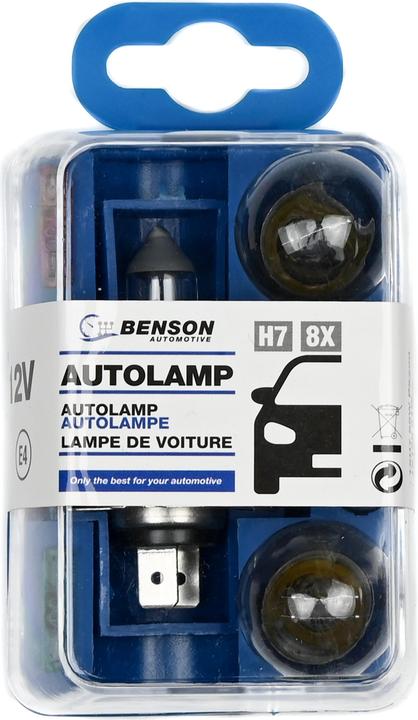 Actual product image Benson Car light h7 12V 8 pcs E4 (H7)