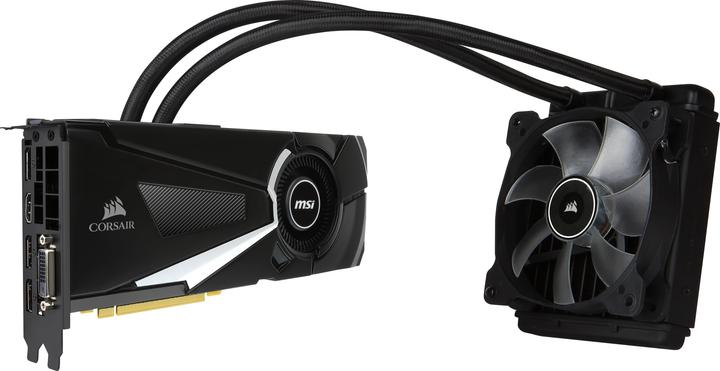 Actual product image MSI GeForce GTX 1070 SEA HAWK X (8 GB)