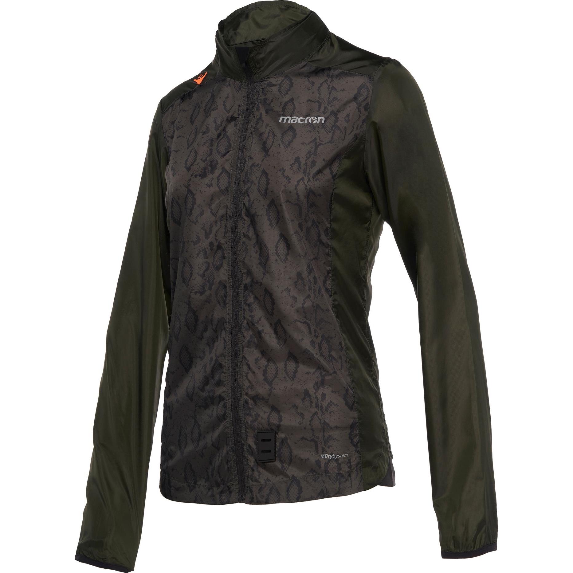 Thumbnail - Macron, Damen, Jacke, windjacke für en running orena (L), Schwarz, L
