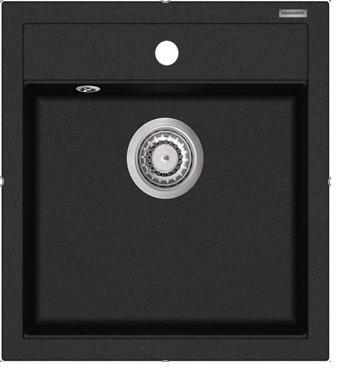 Actual product image Aquasanita SINK TESA SQT100-601W-7783 BLACK