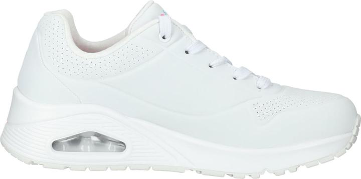 Actual product image Skechers Ladies lace-up shoes sporty rubber sole white (36.5)