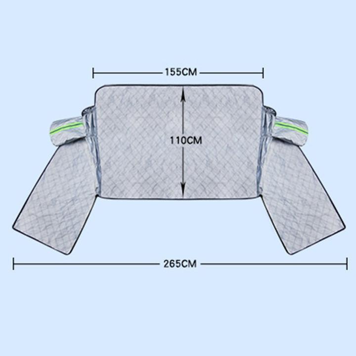 Image du produit Werkstein Magnetische Auto Windschutzscheibenabdeckung, 146x113cm Winter Frostschutz