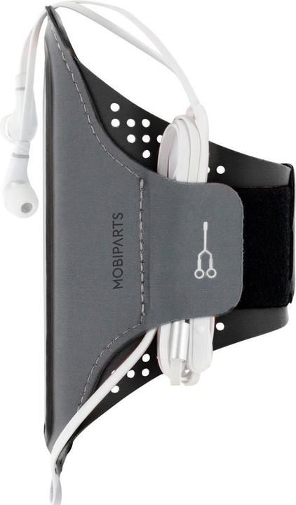 Actual product image Mobiparts Comfort Fit Sport Armband Samsung Galaxy A41 (2020) Black