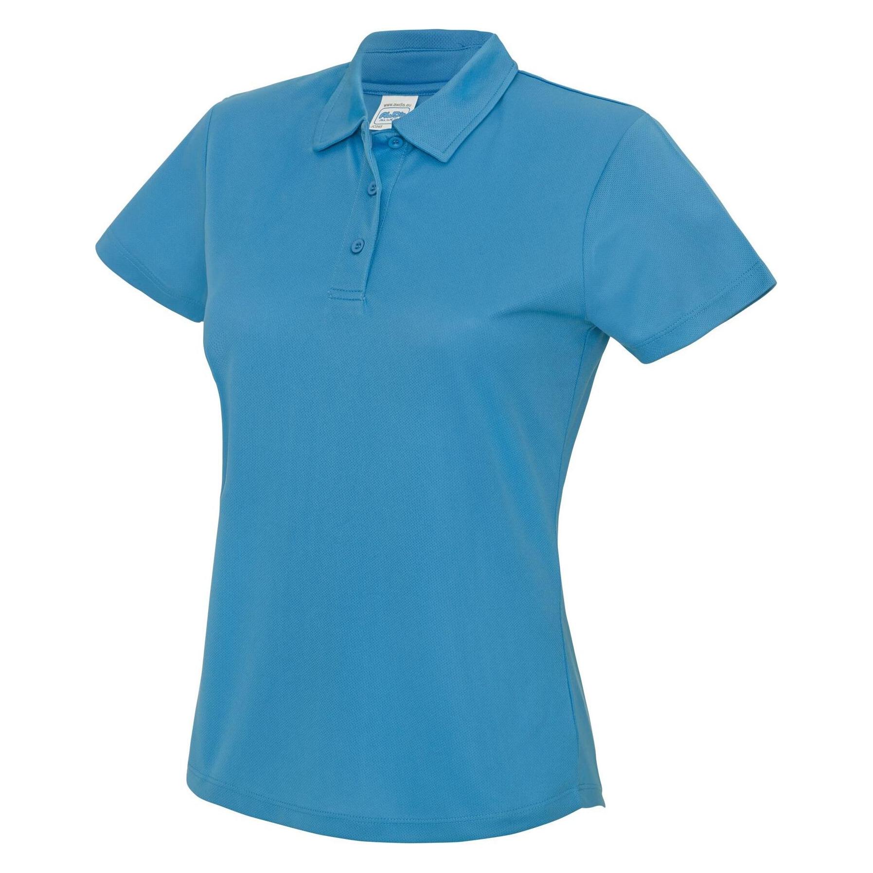 Awdis, Damen, Shirts, Women's Cool Polo, Blau, (Xs)