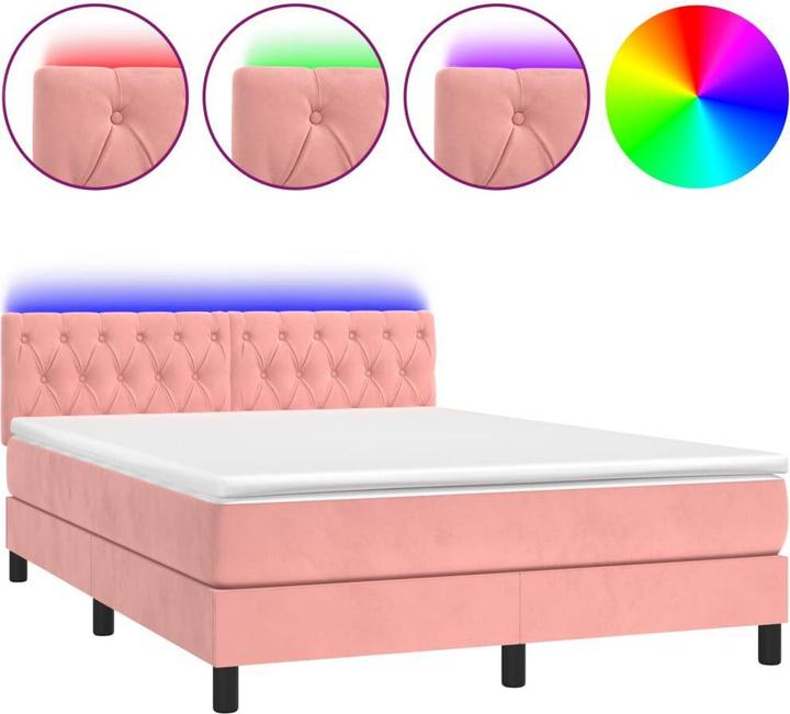 Produktbild vidaXL Boxspringbett (140 x 200 cm)