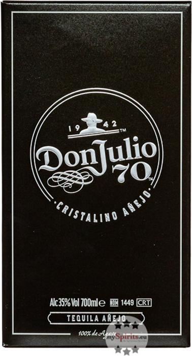 Image du produit Don Julio 70e anniversaire de Cristalino (1 x 70 cl)