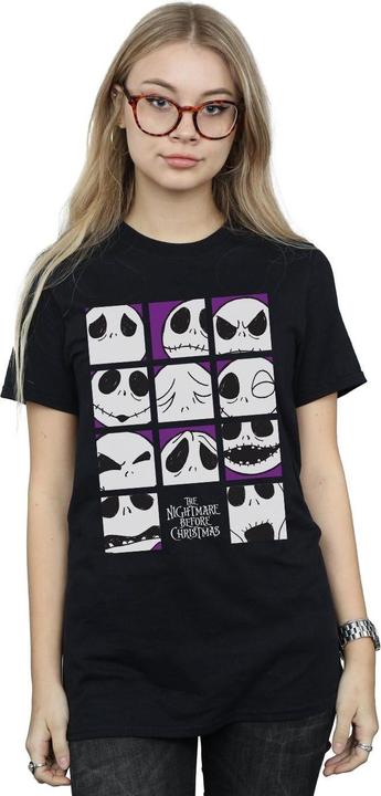 Produktbild Disney Nightmare Before Christmas Many Faces Of Jack Squares TShirt (XL)