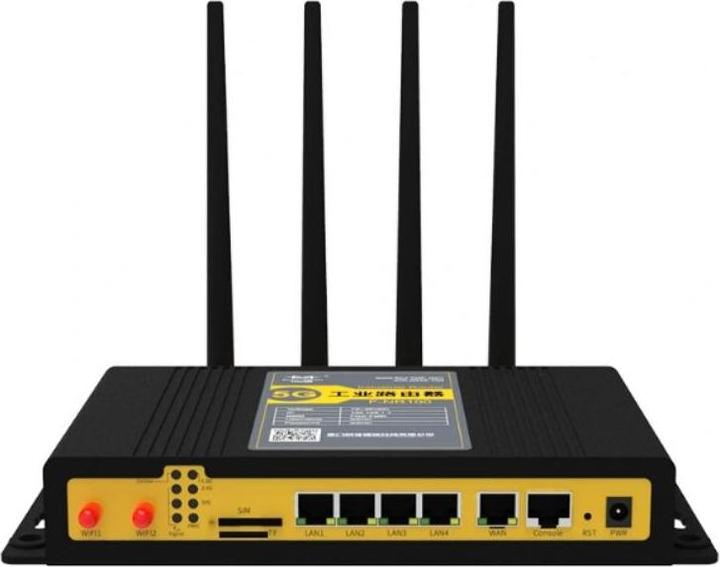 Actual product image Four-Faith F-NR100 - 5G Cellular Industrial Router