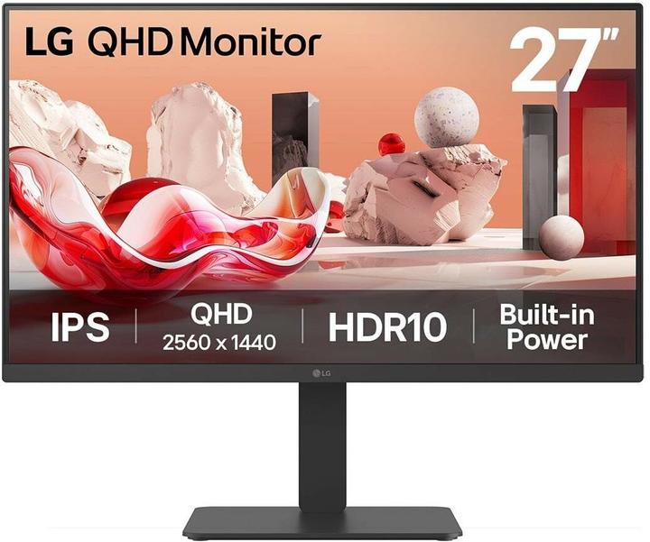 Image du produit LG 27" 27BA54QB-B QHD DP HDMI IPS 16:9 HDR10 (2560 x 1440 pixels, 27")