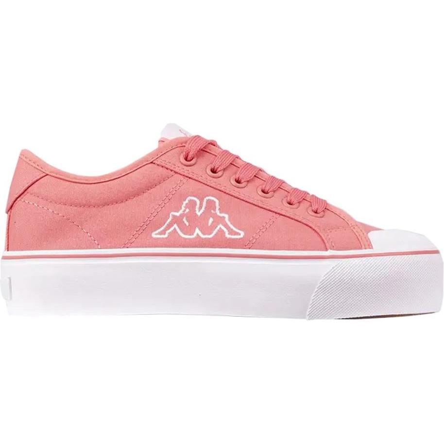 No Name, Damen, Sneaker, Damenschuhe Kappa Boron Low PF Rosa-Weiss 243162 2210 39, Rosa, (39)