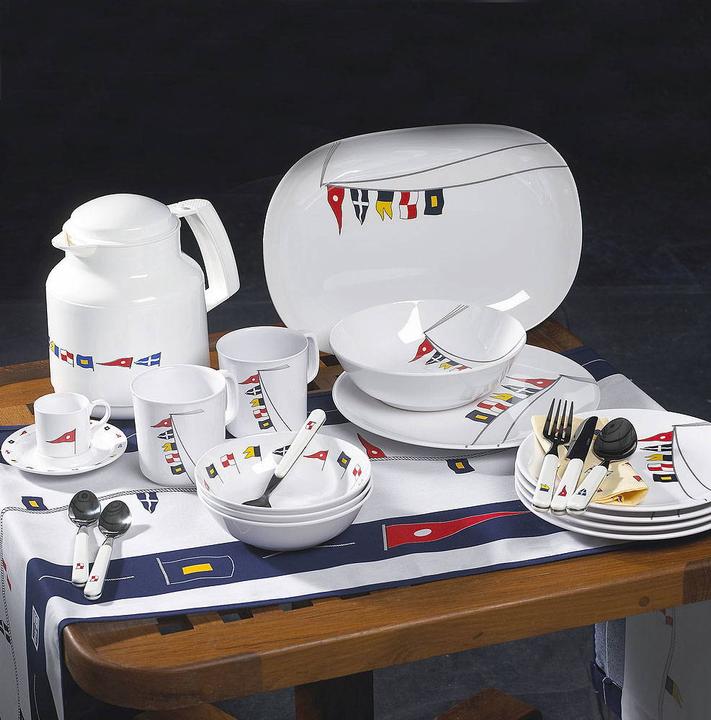 Immagine prodotto Compass Servizio da tavola "Regatta", set di piatti