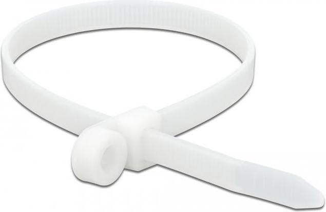 Actual product image Delock Cable Tie with Fastening Eyelet (400 mm, 10 pcs.)