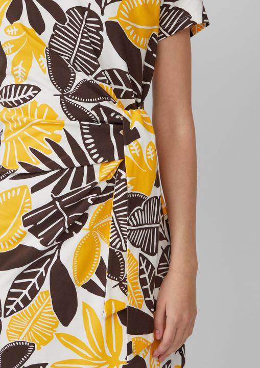 Produktbild S.Oliver Kleid Jersey-Kleid mit Knotendetail (32)