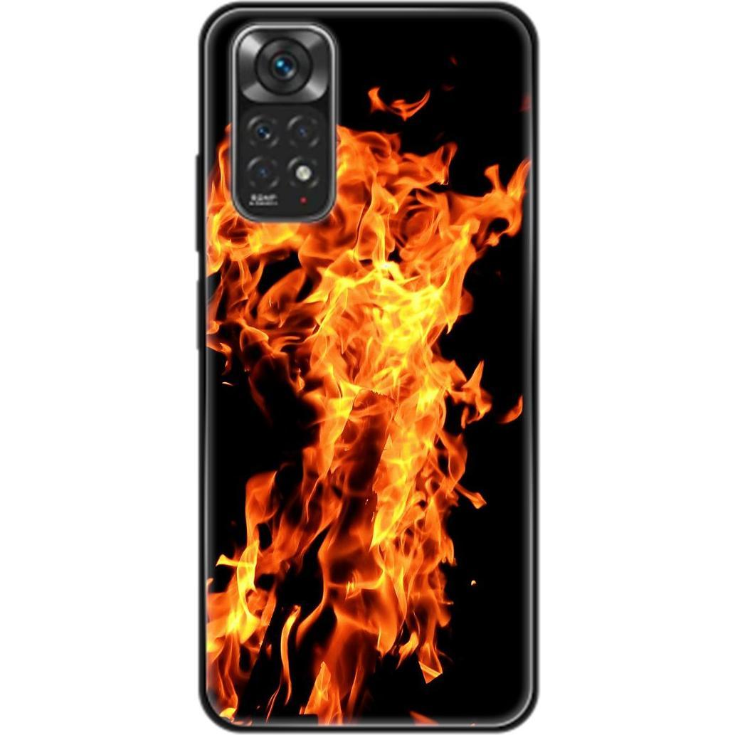 König Design Hülle Handy Schutz für Xiaomi Redmi Note 11 Case Cover Tasche Bumper Etuis TPU (Xiaomi Redmi Note 11), Smar...