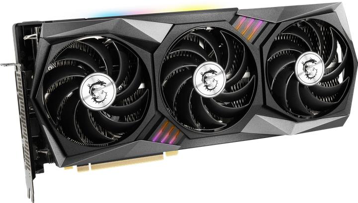 Actual product image MSI GeForce RTX 3060 Ti GAMING X TRIO (8 GB)