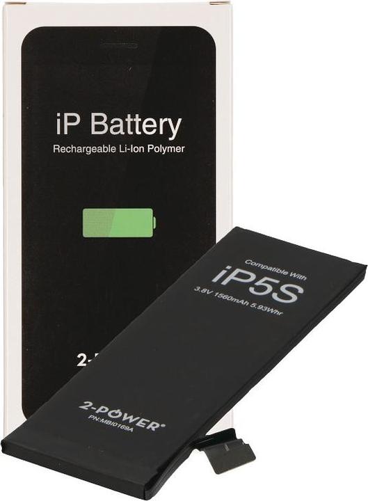 Actual product image 2-Power Replacement iPhone Battery 3.8V 1560mAh