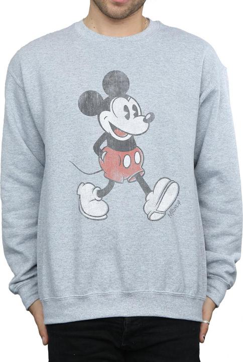 Produktbild Disney Mens Walking Mickey Mouse Sweatshirt (XXL)