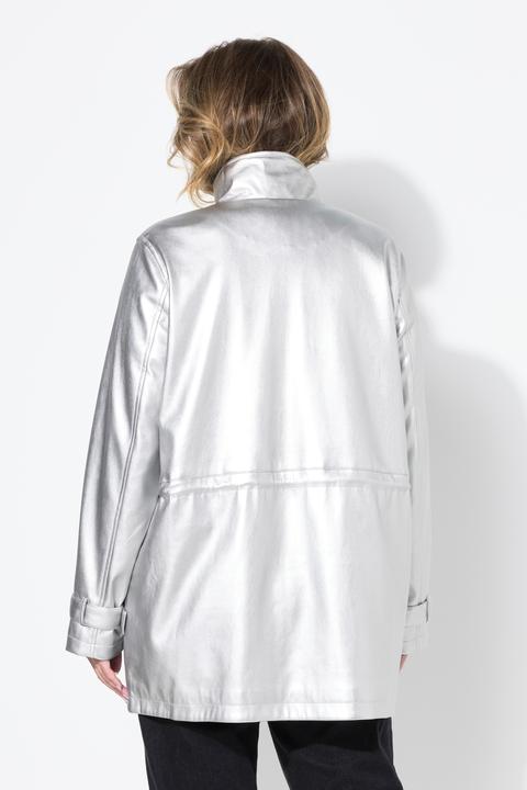 Actual product image Miamoda Jacke, Lederoptik, Tunnelzug in der Taille (42)