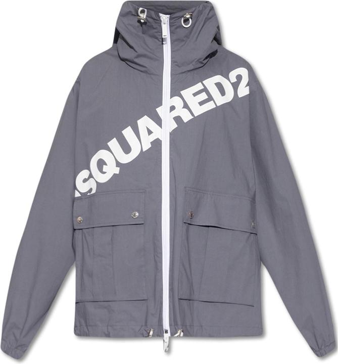 Actual product image Dsquared2 Logo Hooded Windbreaker (46)